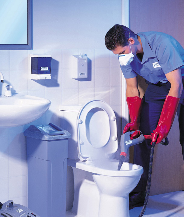 Bathroom cleaning 