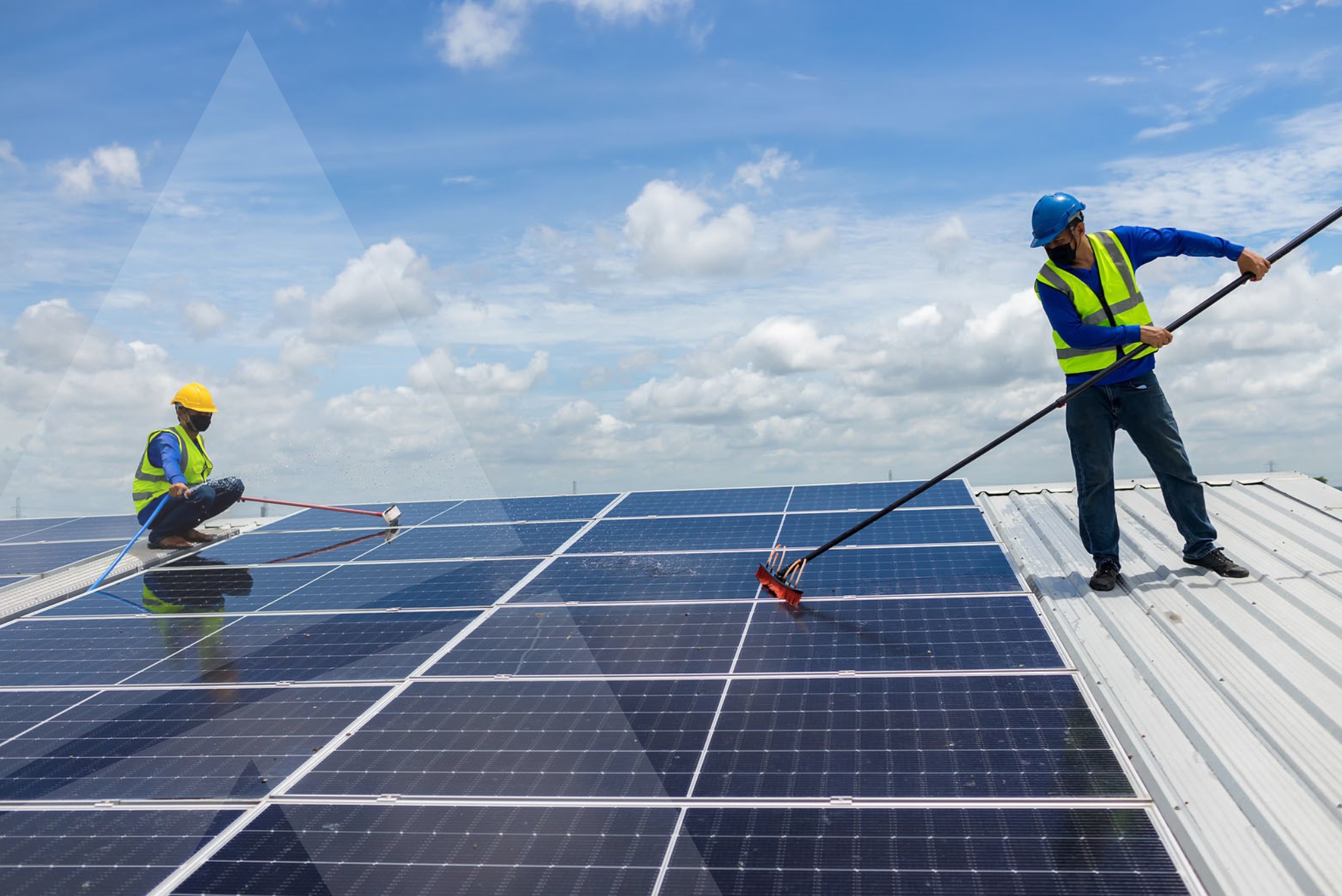 Solar cleaning 